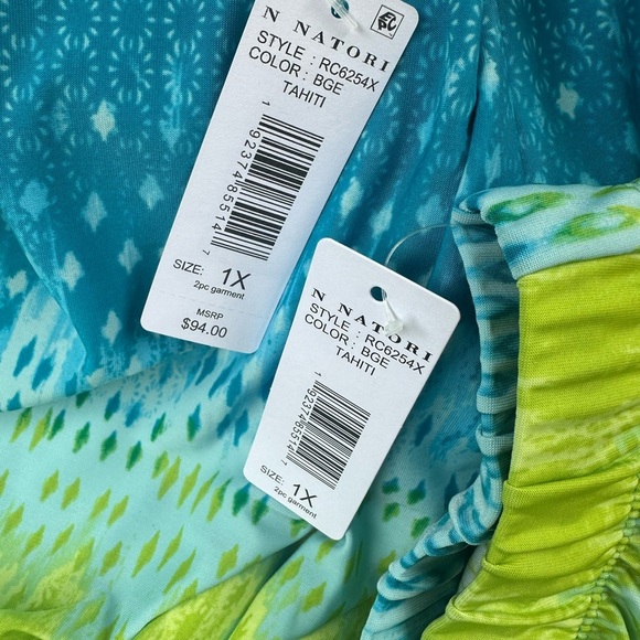 NATORI Tahiti PJ 2 Piece Set Size 1X - Picture 5 of 5